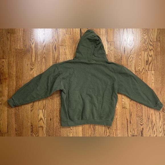 Backwoods Hoodie Sweatshirt Green Men’s Size S Phillies Blunt White Owl Vintage - Picture 4 of 4